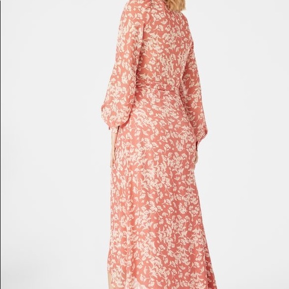 SOLD β Long Sleeve Wrap Maxi Dress - Picture 4 of 7